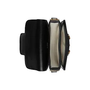 Gucci Мини-сумка Horsebit 1955 Black - фото 3
