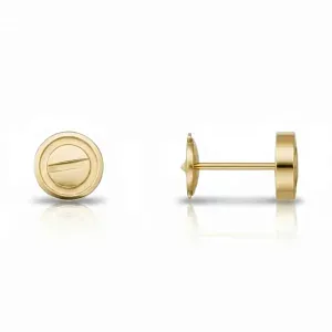 Cartier Серьги Love stud earrings Yellow - фото 3