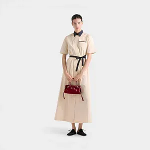 Prada Мини-сумочка Bonnie Ruby Red - фото 4