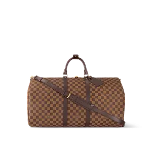 Louis Vuitton Сумка Keepall 55 с плечевым ремнем - фото 9