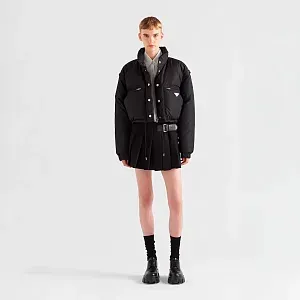 Prada Короткая куртка из Re-Nylon с пухом - фото 2