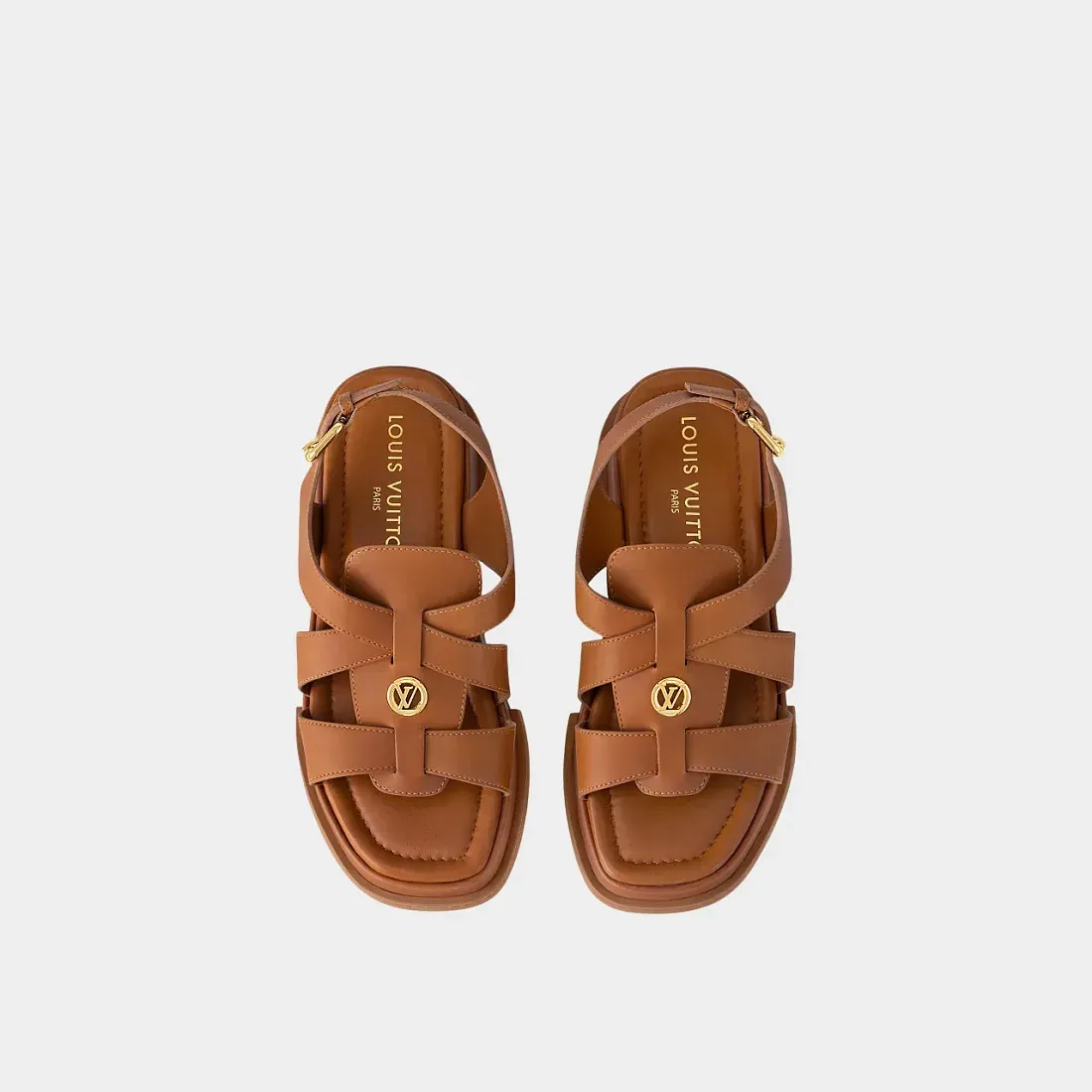 Louis Vuitton Сандалии Maya Platform Cognac - фото 2