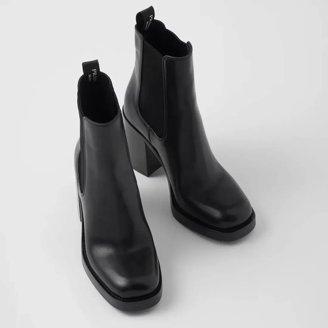 Prada Ботинки из кожи Black - фото 4