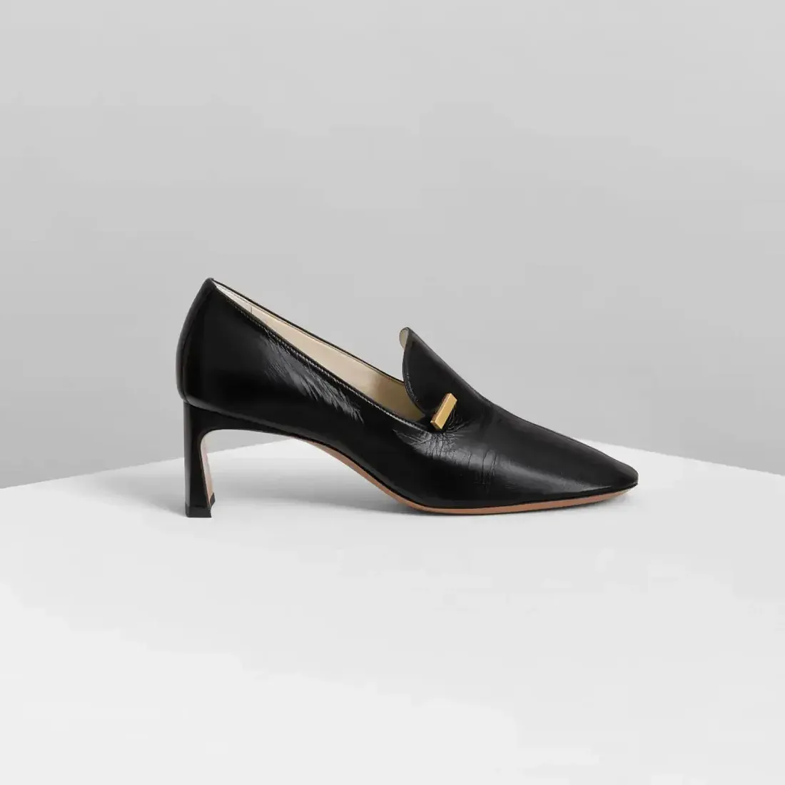 Phoebe Philo Кожаные лоферы 60 Black - фото 3