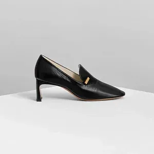 Phoebe Philo Кожаные лоферы 60 Black - фото 3