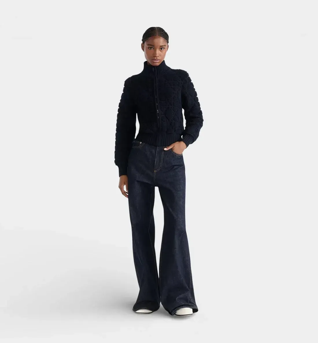 Dior Кардиган Macrocannage DiorAlps Black - фото 4