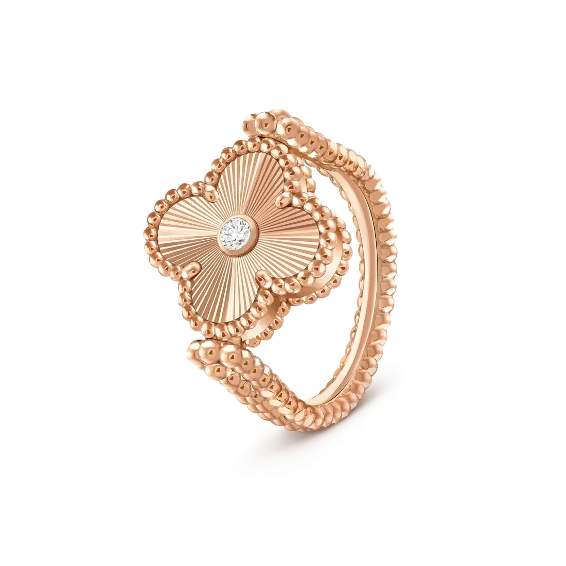 Van Cleef & Arpels Реверсивное кольцо Vintage Alhambra - фото 3