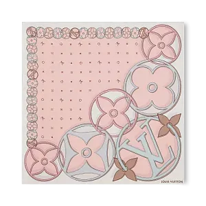 Louis Vuitton Платок-каре Duality 90 Beige - фото 1