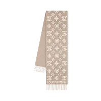 Louis Vuitton Шарф LV 3D White/Beige - фото 1