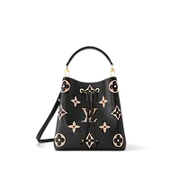 Louis Vuitton Сумка NeoNoe MM Black/Beige - фото 1
