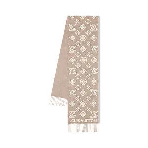 Louis Vuitton Шарф LV 3D White/Beige - фото 1