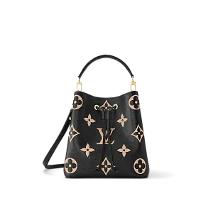 Louis Vuitton Сумка NeoNoe MM Black/Beige - фото 1