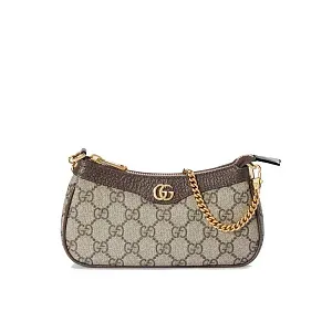 Gucci Мини-сумка Ophidia Beige / Ebony - фото 1