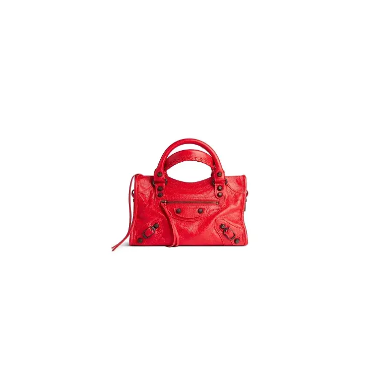 Сумка Le City мини формата Balenciaga Red - фото 1