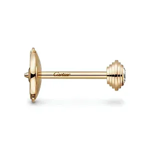 Cartier Серьги d'Amour stud earrings, 2 diamonds, mini model Yellow Gold - фото 3