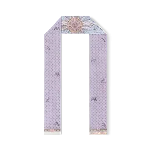 Louis Vuitton Шелковая лента Map Lilas - фото 3