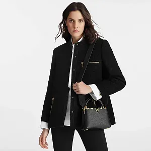 Louis Vuitton Сумка Capucines Mini Black - фото 2