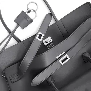 Balenciaga Сумка Bel Air среднего формата Grey - фото 5