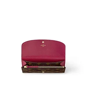 Louis Vuitton Кошелек Emilie Fuchsia - фото 1