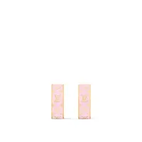 Louis Vuitton Серьги Nanogram Enamel Pink - фото 1