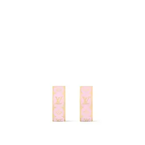 Louis Vuitton Серьги Nanogram Enamel Pink - фото 1