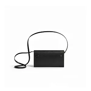 Hermès Мини-сумка Electrum Kelly To Go Noir Chamkila Palladium Hardware - фото 2
