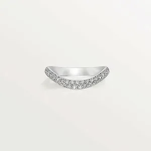 Cartier Обручальное кольцо с бриллиантовым паве Trinity Ruban 2,5 мм - фото 1
