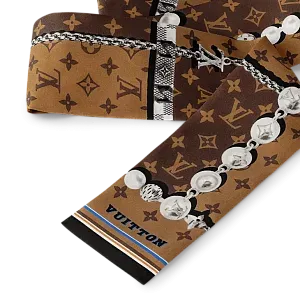 Louis Vuitton Шелковая лента Dandy Monogram - фото 2