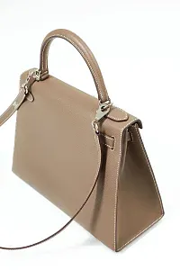 Hermès Kelly 28 Etoupe Epsom PHW Preloved - фото 6