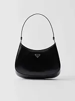 Prada Сумка Cleo из лакированной кожи Black - фото 1