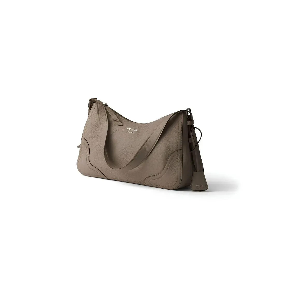 Prada Большая сумка Aimee Clay Grey - фото 4