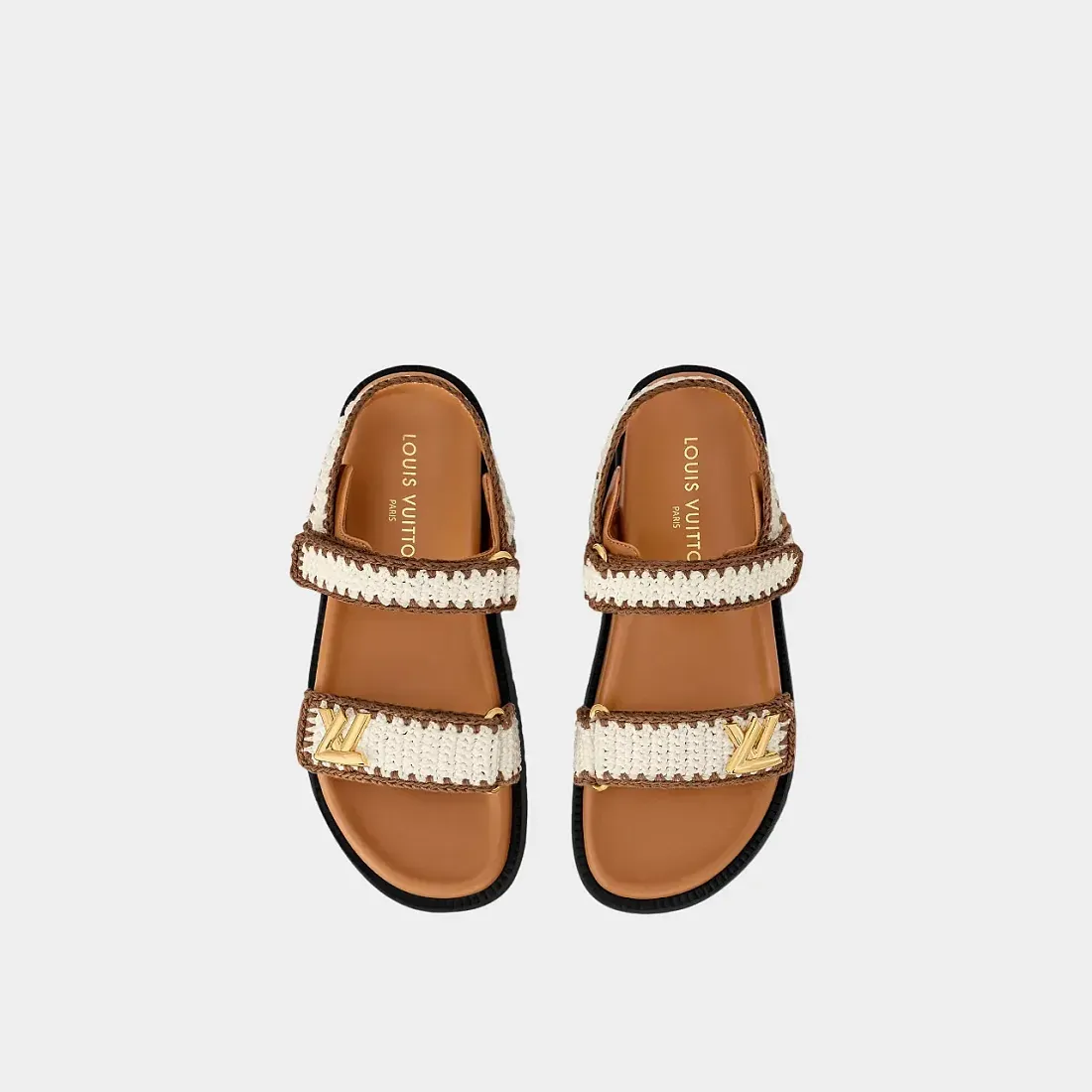 Louis Vuitton Сандалии LV Sunset Flat Comfort Cognac - фото 2