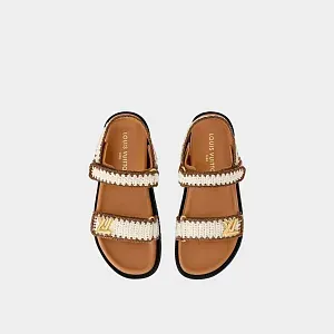 Louis Vuitton Сандалии LV Sunset Flat Comfort Cognac - фото 2