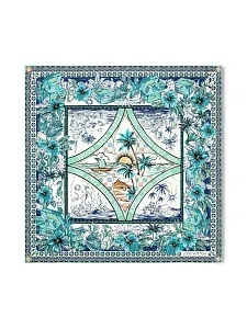 Louis Vuitton Платок-каре Island 90 Blue - фото 1