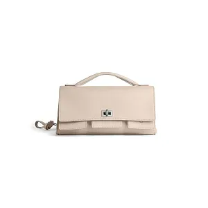 Balenciaga Клатч Bel Air маленького формата Almond - фото 1