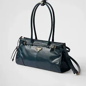 Prada Средняя кожаная сумка Denim - фото 3