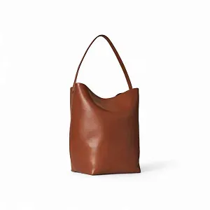 The Row Сумка Large NS Park Tote Dark Cuir из кожи - фото 3