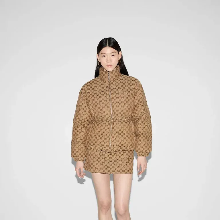 Куртка-бомбер GG Canvac Gucci - фото 2