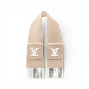 Louis Vuitton Шарф Blizzard Beige - фото 2