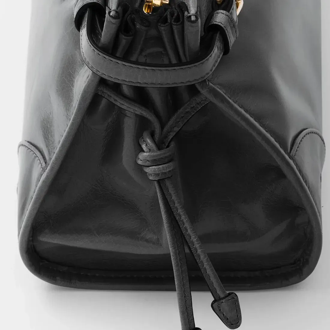 Prada Средняя кожаная сумка Black - фото 7
