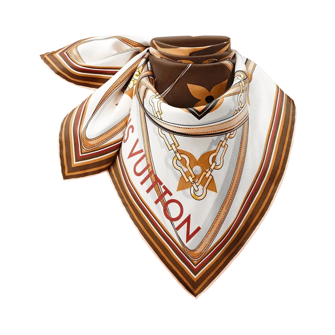 Louis Vuitton Платок-каре Ultimate Monogram Marron - фото 2