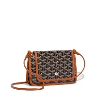 Goyard Кошелек Plumet Pocket Black and Tan - фото 1