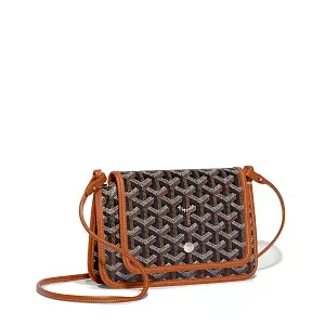 Goyard Мини-сумка Plumet Pocket Black and Tan - фото 1