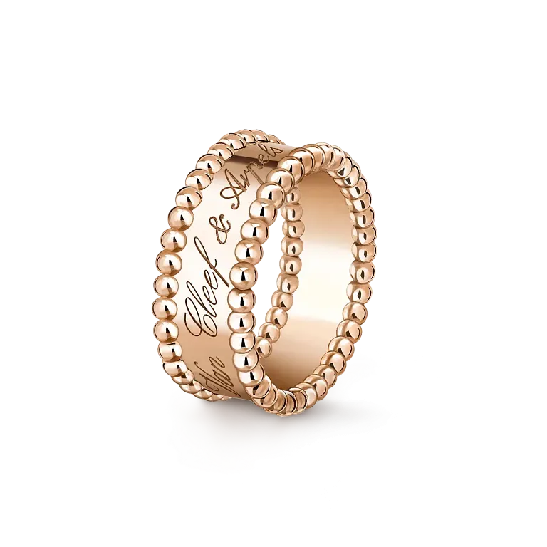 VAN CLEEF AND ARPELS Кольцо Perlee signature Van Cleef & Arpels Rose Gold - фото 1