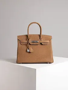 Hermès Cумка Birkin 30 Gold Togo Palladium Hardware - фото 1