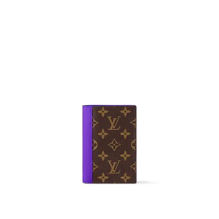 Обложка для паспорта Louis Vuitton Dark Violet - фото 1