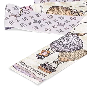 Louis Vuitton Шелковая лента Up And Away Lilas - фото 2