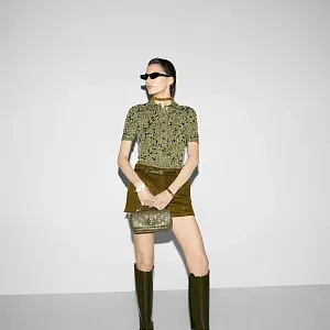 Gucci Мини-сумка с верхней ручкой GG Milano Green - фото 2