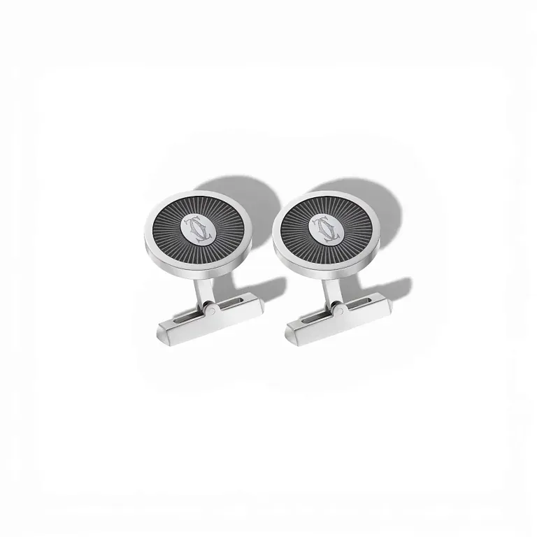 Запонки Cartier Double C de Cartier Cufflinks - фото 1