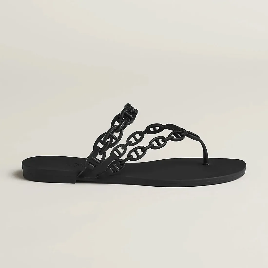 Hermès Босоножки Island Black - фото 3